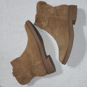 Lucky Brand Womens  Rhetty Suede Leather Booties Size 9.5